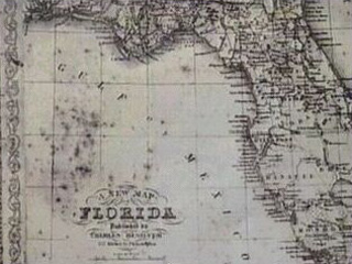 Old Map of Florida