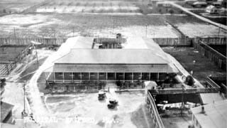 Raiford prison hospital being constructed.