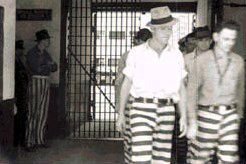 Inmates in Striped Pants