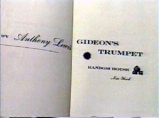 Gideon's Trumpet Inside Cover