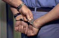 Inmate in Handcuffs