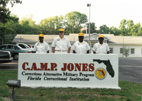 Camp Jones sign