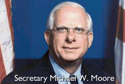 Secretary Michael W. Moore